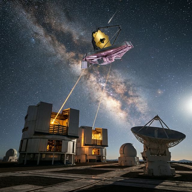 Telescopes Spotting Asteroids