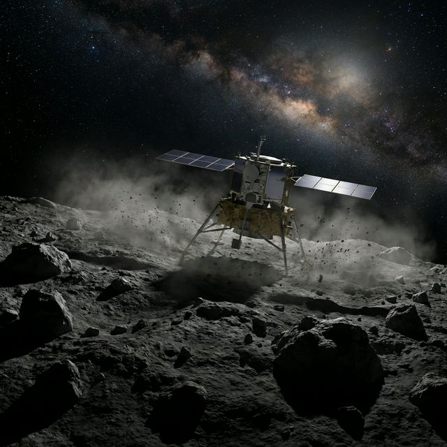 Landing Challenges on Asteroid