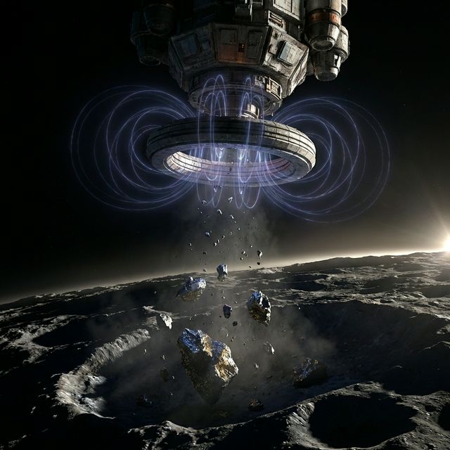 Magnetic Mining Operation