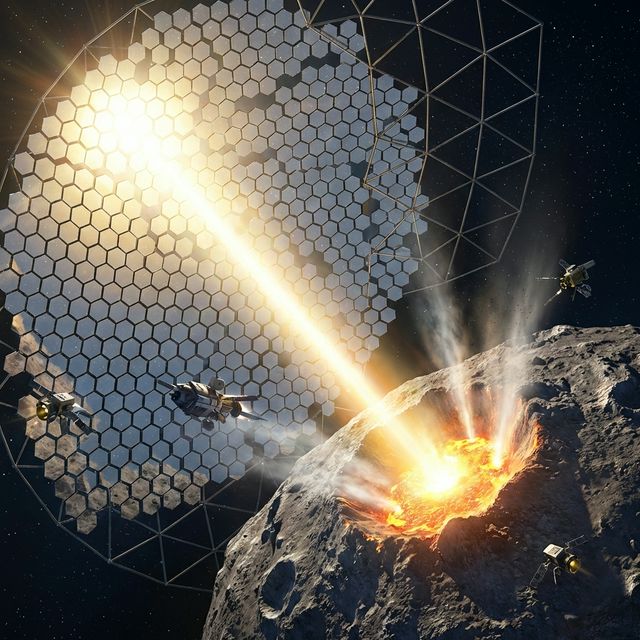 Optical Mining Mirrors